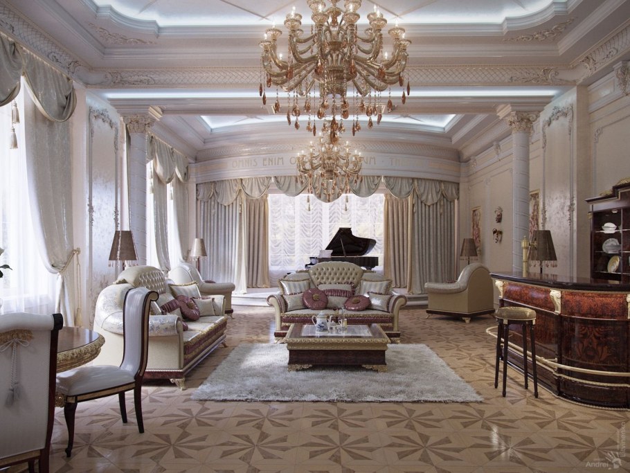 Роскошный особняк в классическом стиле