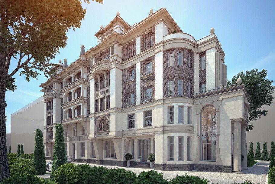 Неоклассический особняк Воздвиженка, 14