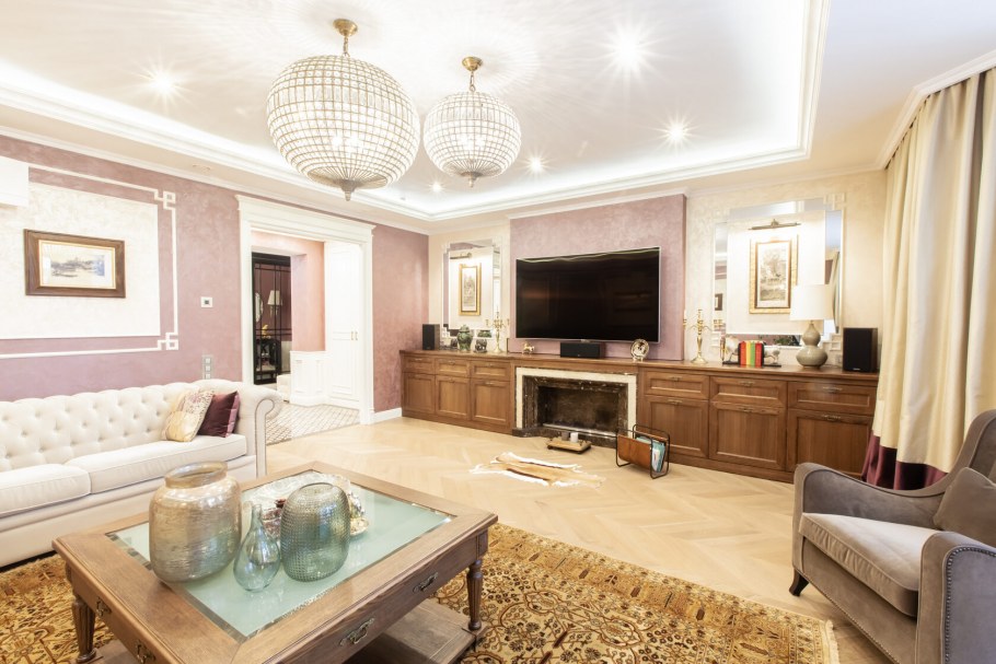 Планировка большой квартиры