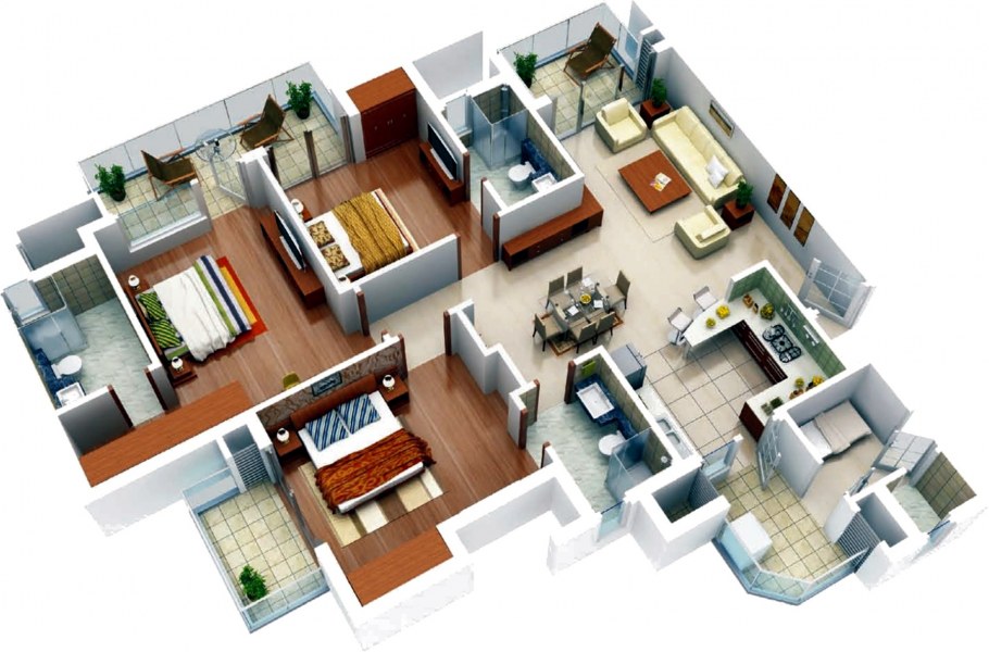 Планировки элитных квартир