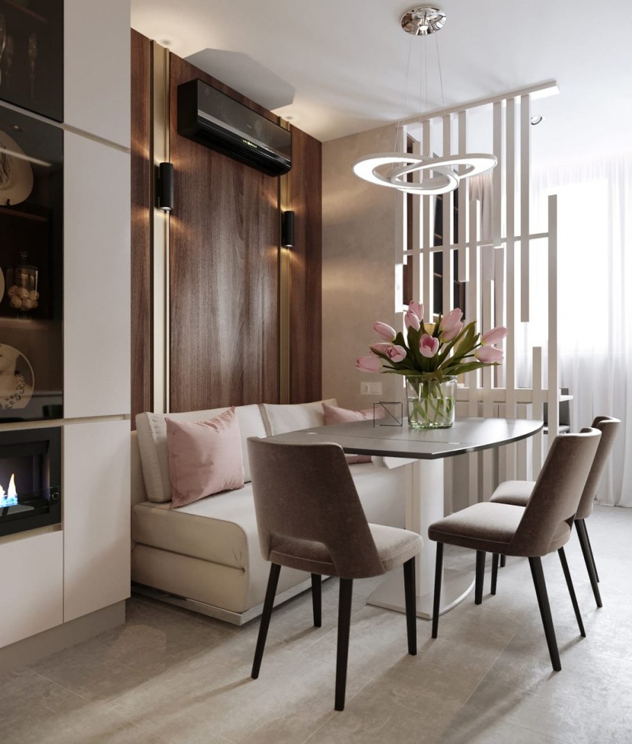 Обеденная зона на кухне