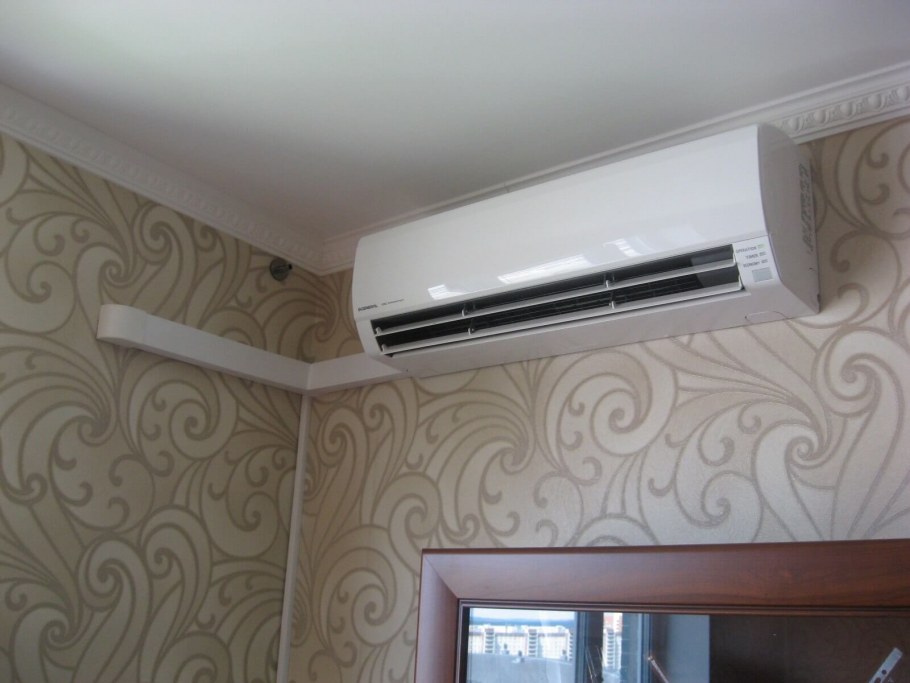 Монтаж настенного кондиционера