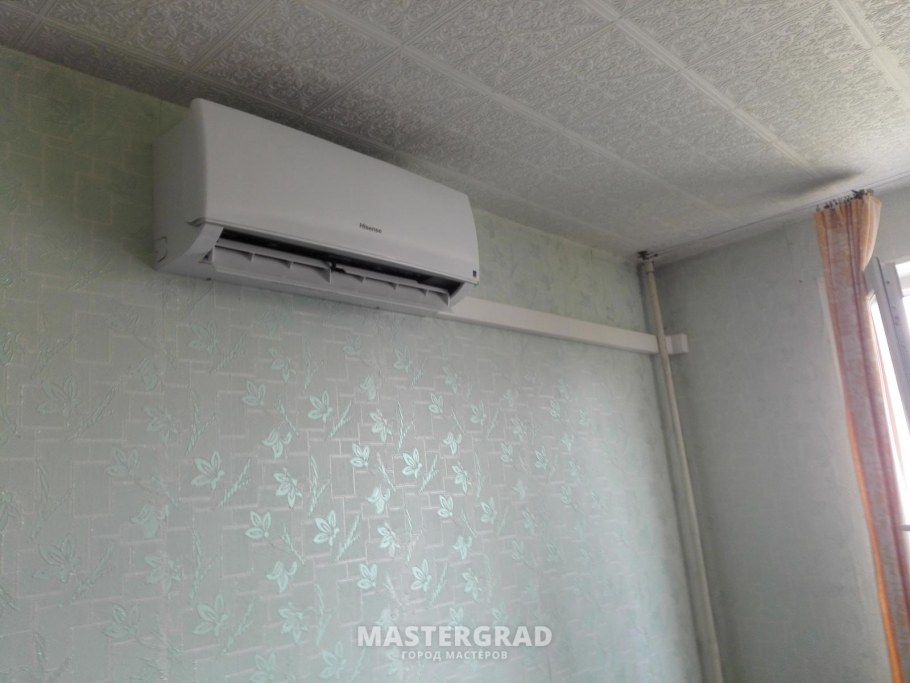 Сплит система на стене