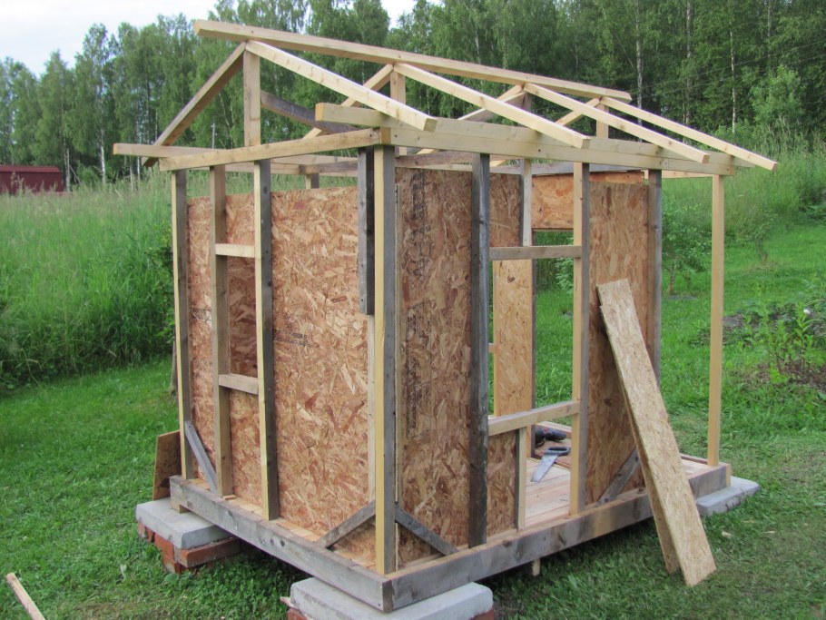 Детский домик из OSB