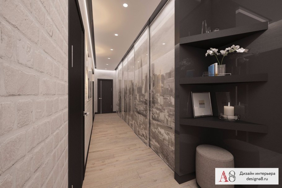 Прихожая в стиле Модерн в квартире