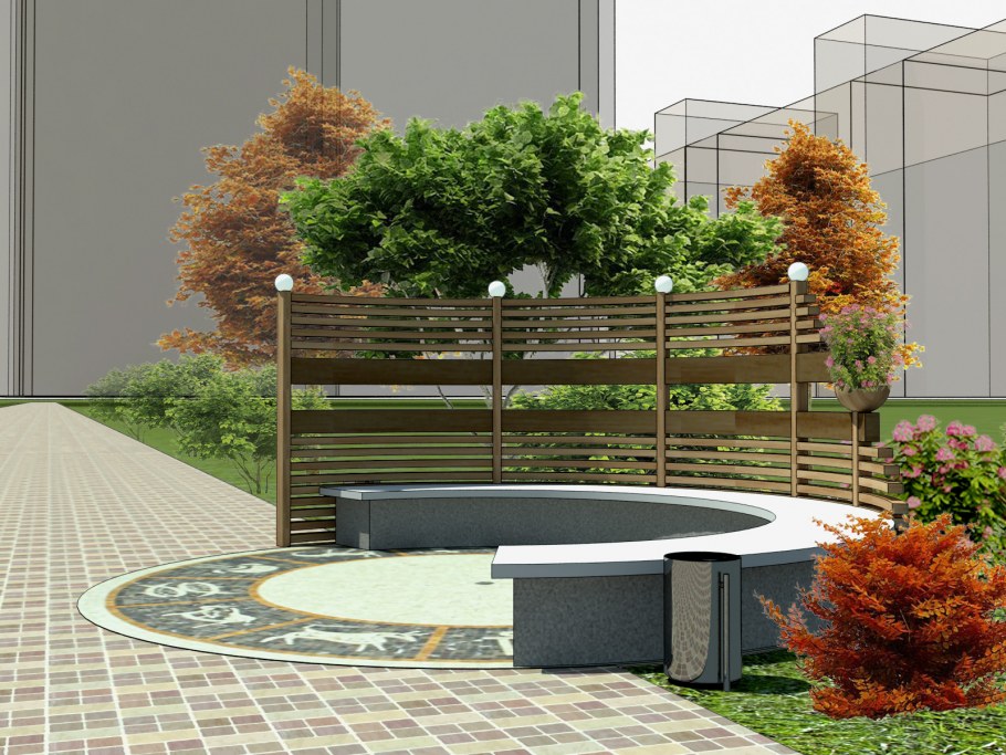 Малые архитектурные формы благоустройства это