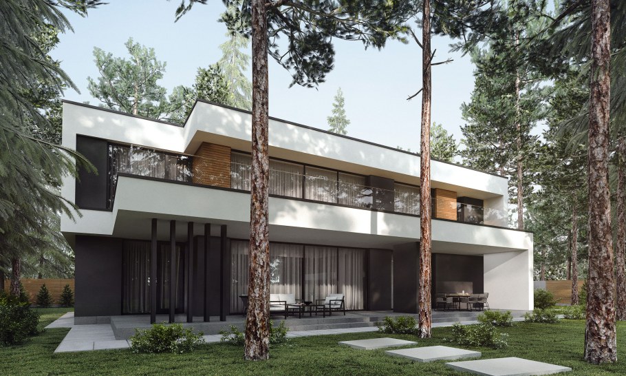 Modern House одноэтажный