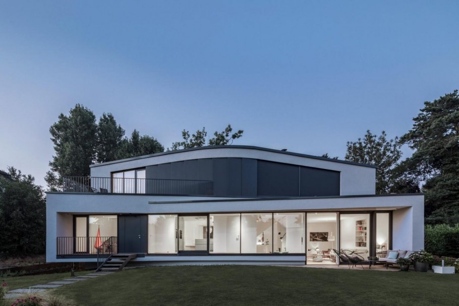 Современные одноэтажные дома с плоской крышей