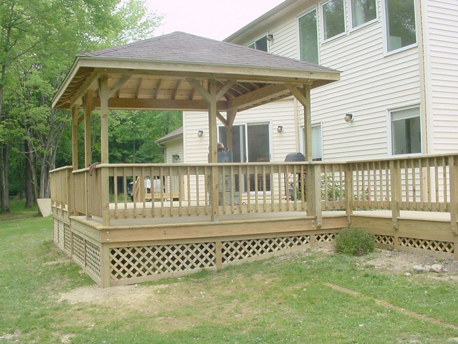 Ограждения для беседок и террас