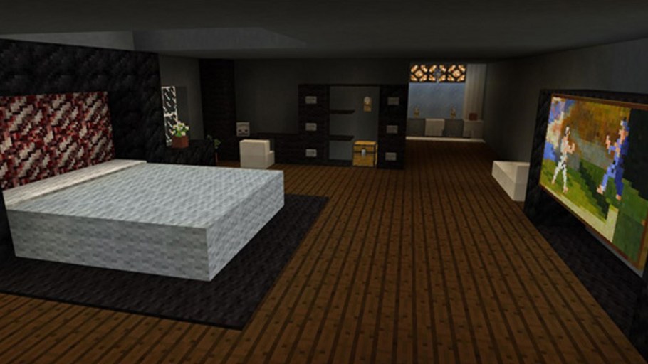 Спальня в МАЙНКРАФТЕ