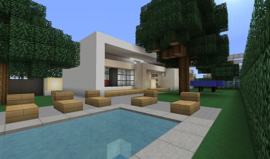 Интерьер кухни в МАЙНКРАФТЕ