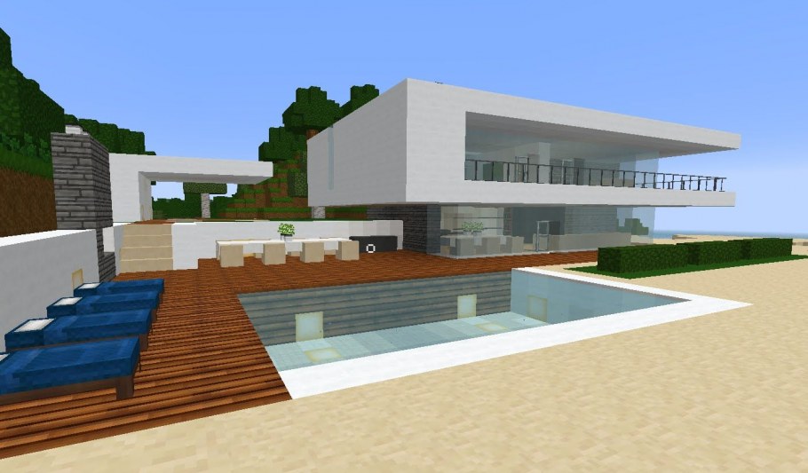 Небоскрёб в МАЙНКРАФТЕ