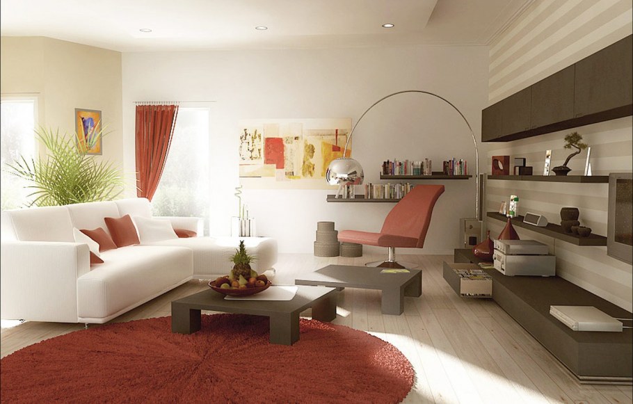 Стильный интерьер гостиной