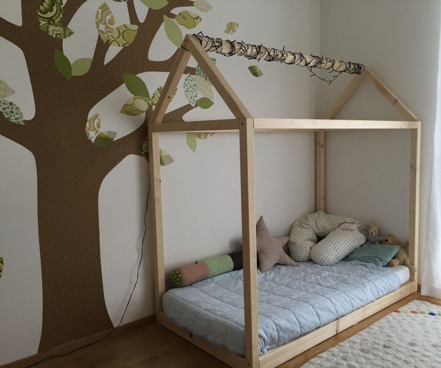 Самодельная детская кровать