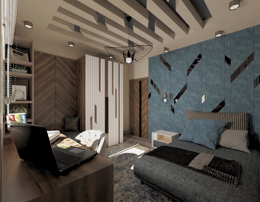 Освещение в комнате подростка мальчика