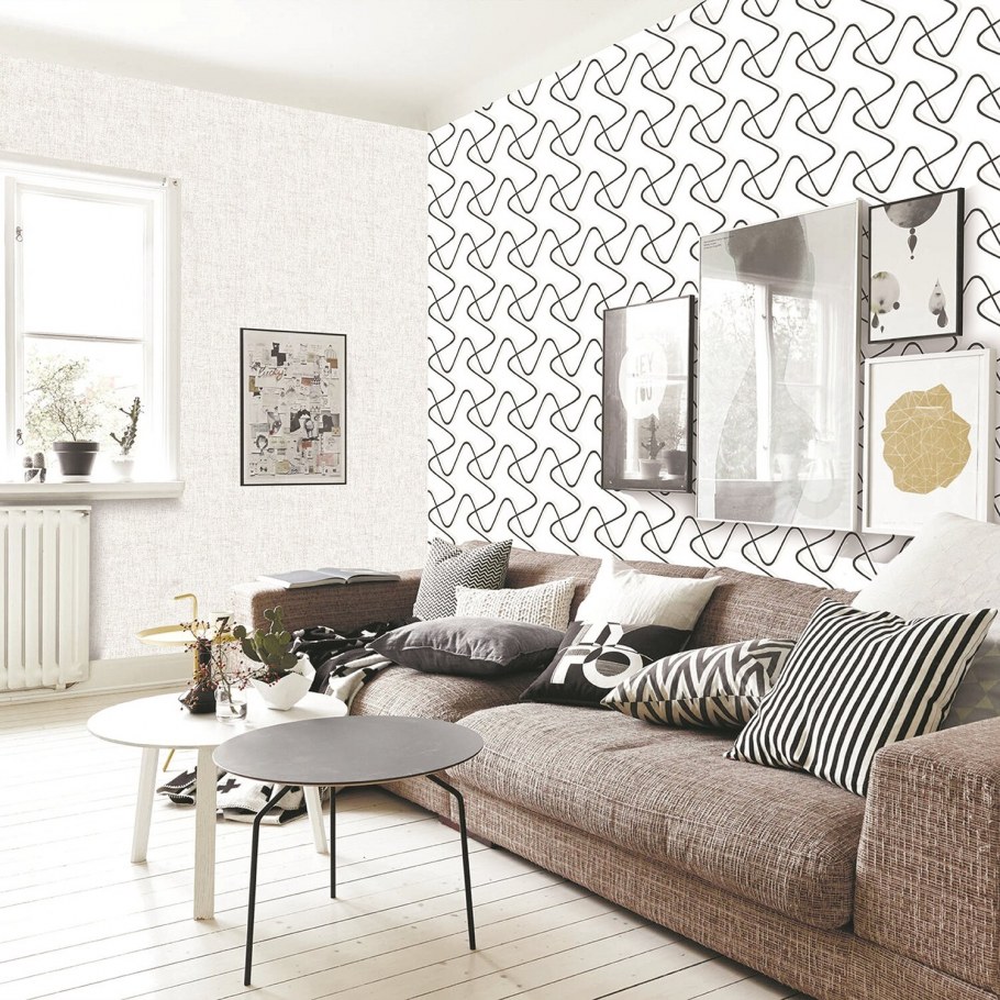 Обои которые расширяют комнату