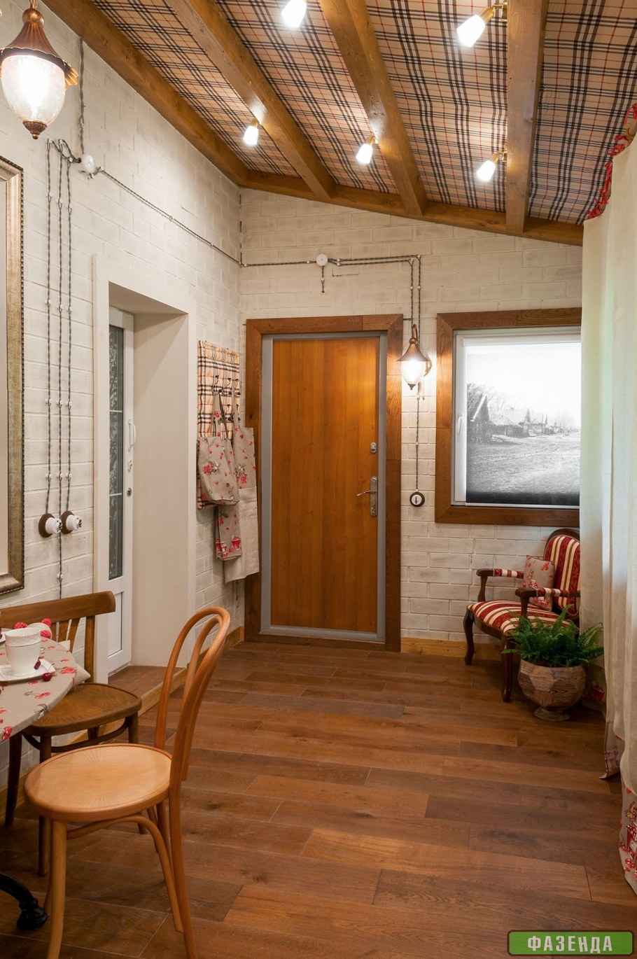 Ретро проводка в интерьере