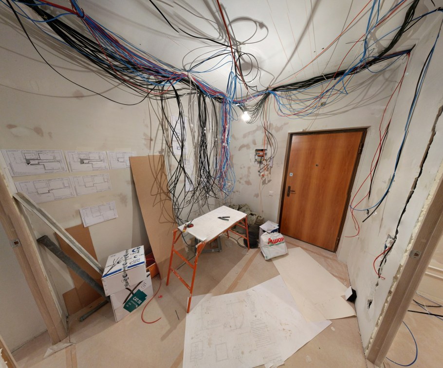 Электропроводка в новостройке