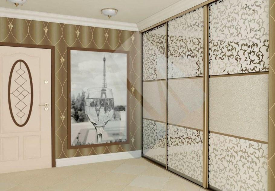 Шкафы купе с зеркалом Миракл