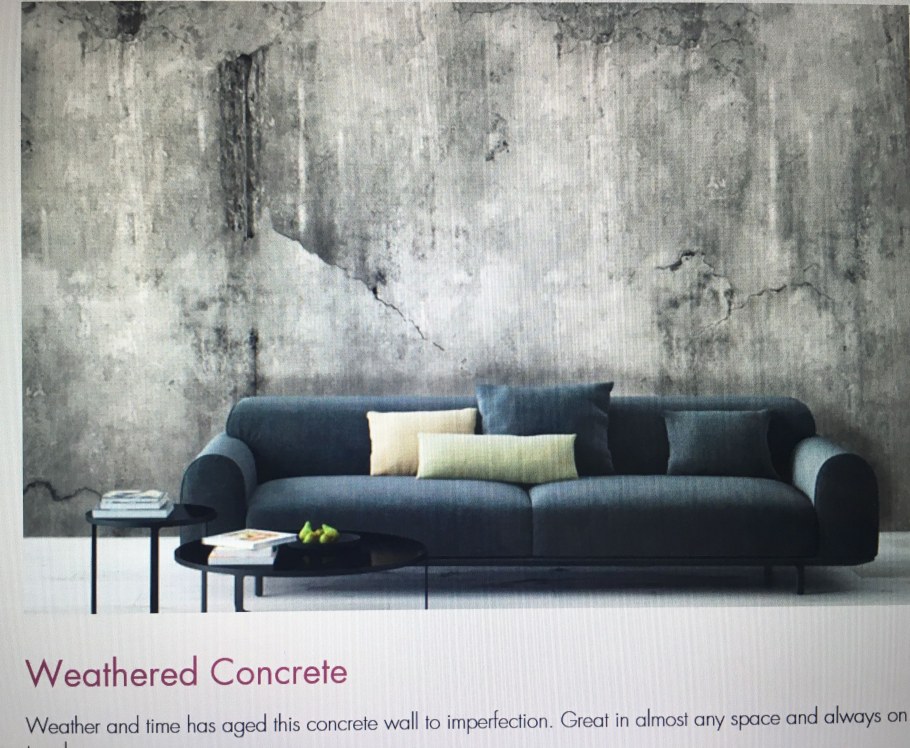 Декоративная штукатурка в интерьере лофт