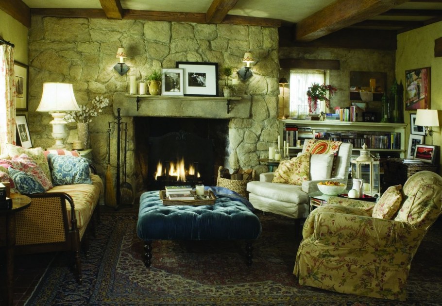 Гостиннаяв английском стиле