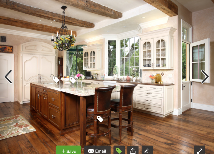 Полиуретановые балки в интерьере