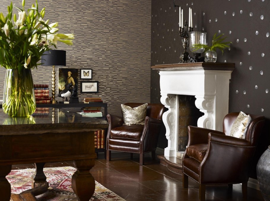 Обои для гостиной