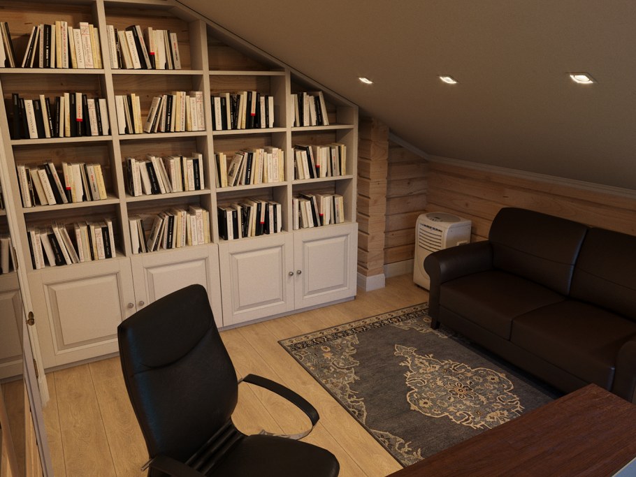 Стильная мансарда