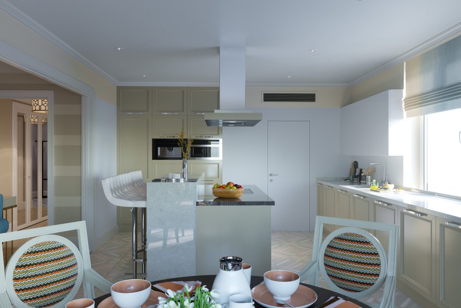 Кухня кварталом