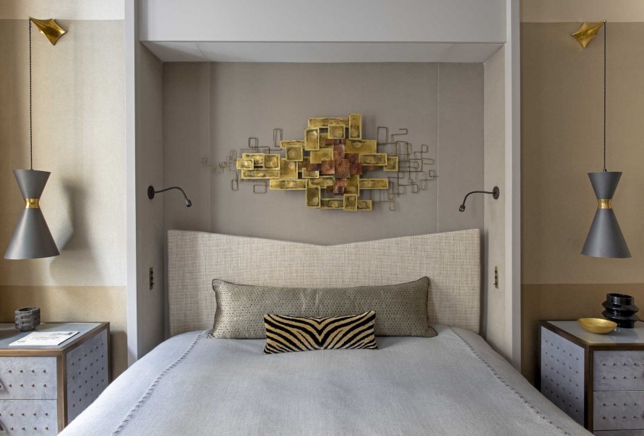 Современный интерьер спальни