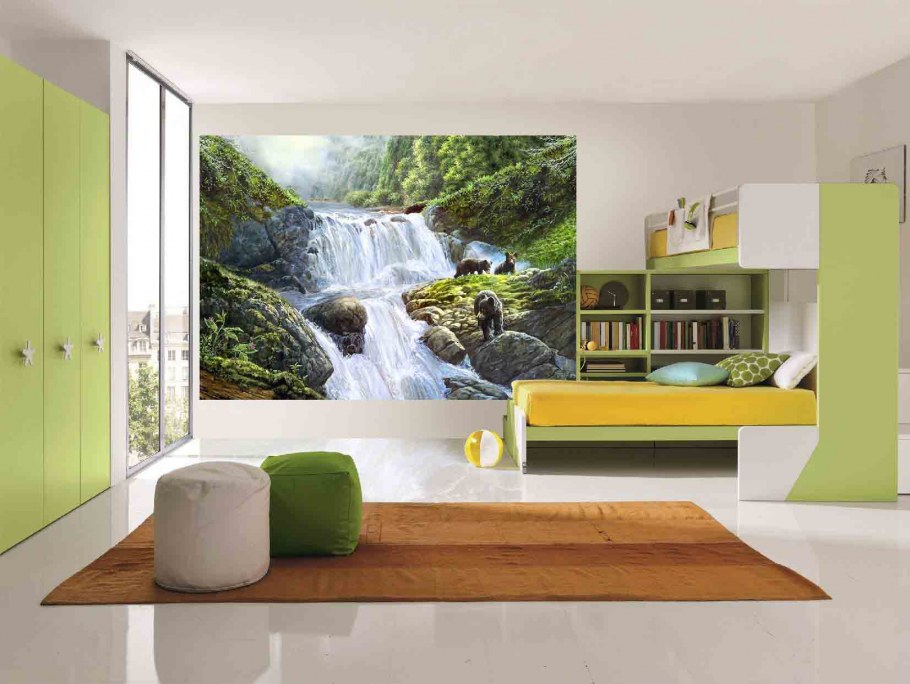 Детская комната природа