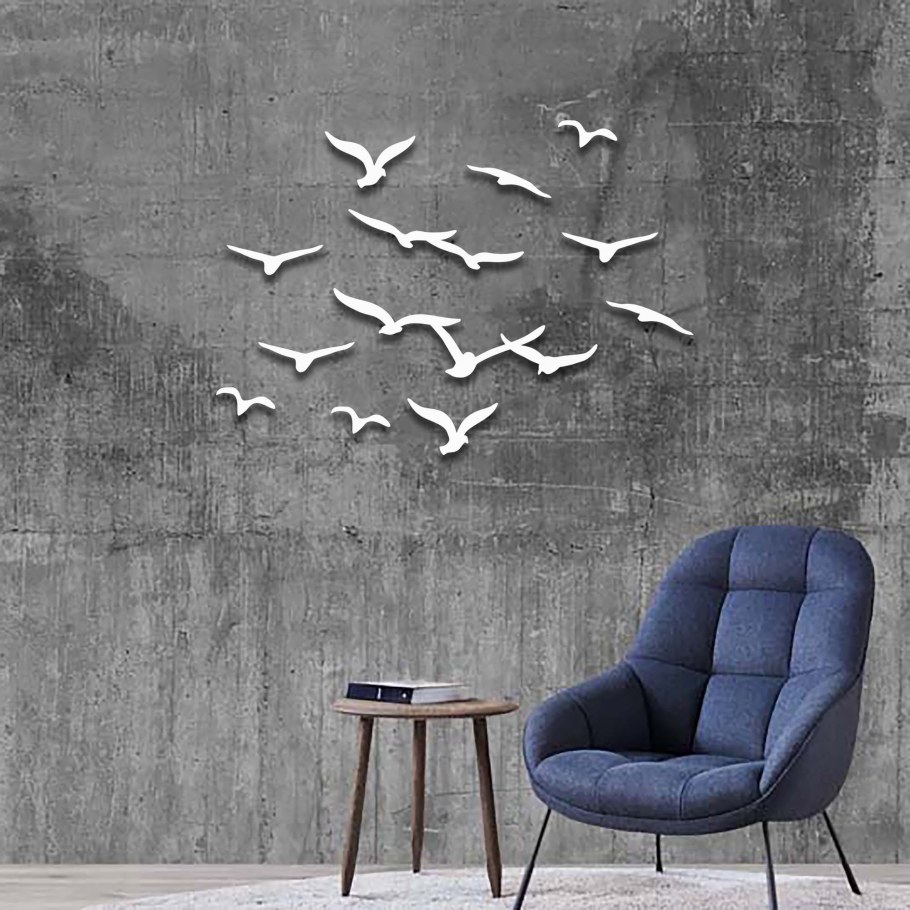 Металлический декор на стену