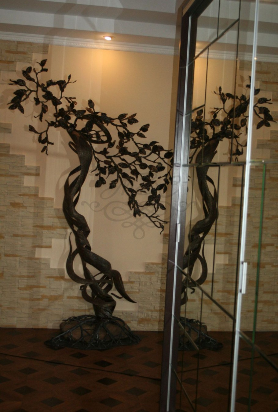 Художественная ковка деревья