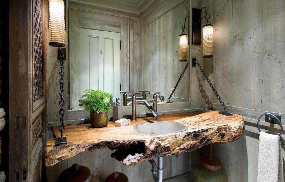 Мебель для ванной из слэба