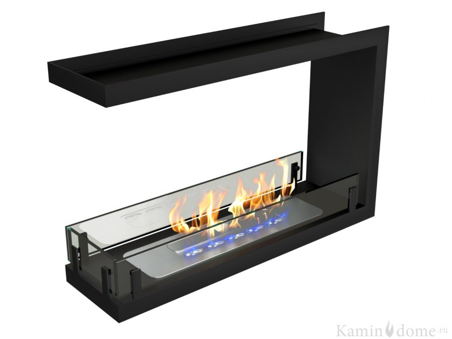 Электрический камин Гленрич Genius 100 Black Glass