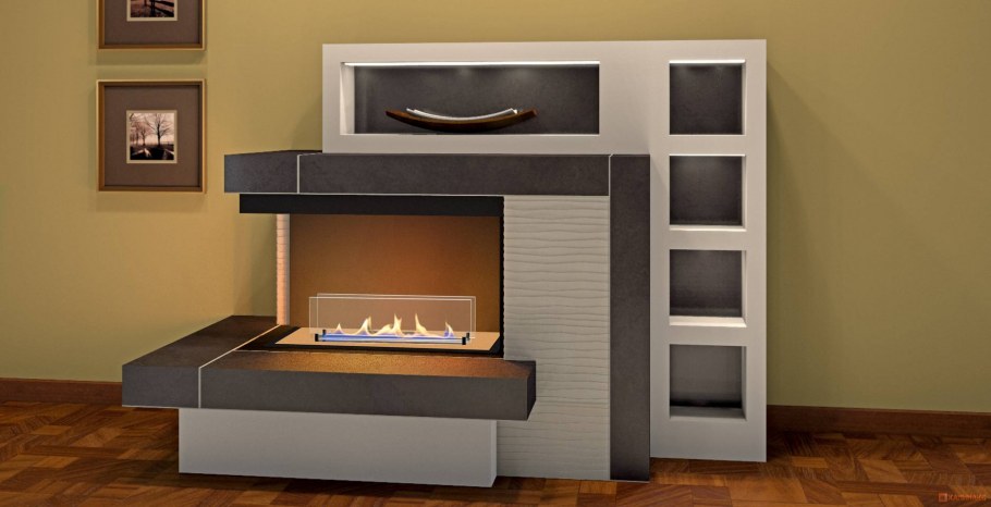 Электрокамин Manhattan 1560 REALFLAME В