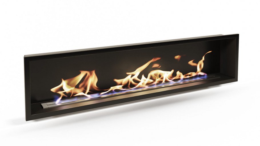 Биокамин в тумбе