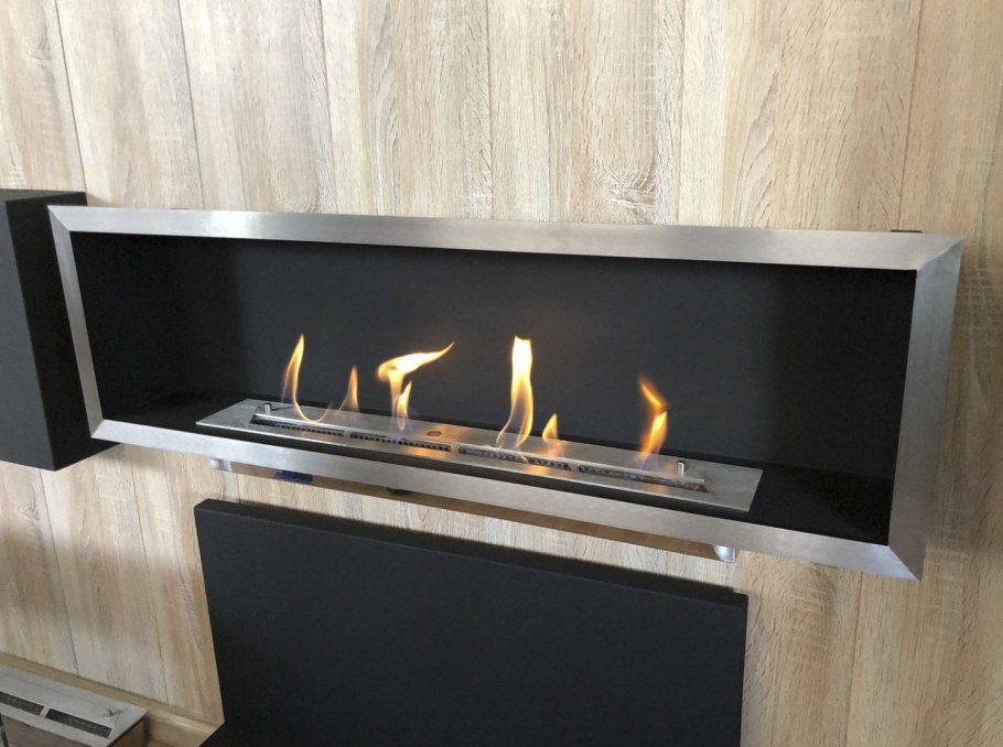 Установка биокамина Zefire