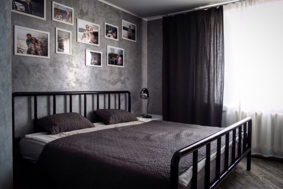 Кровать в спальню лофт