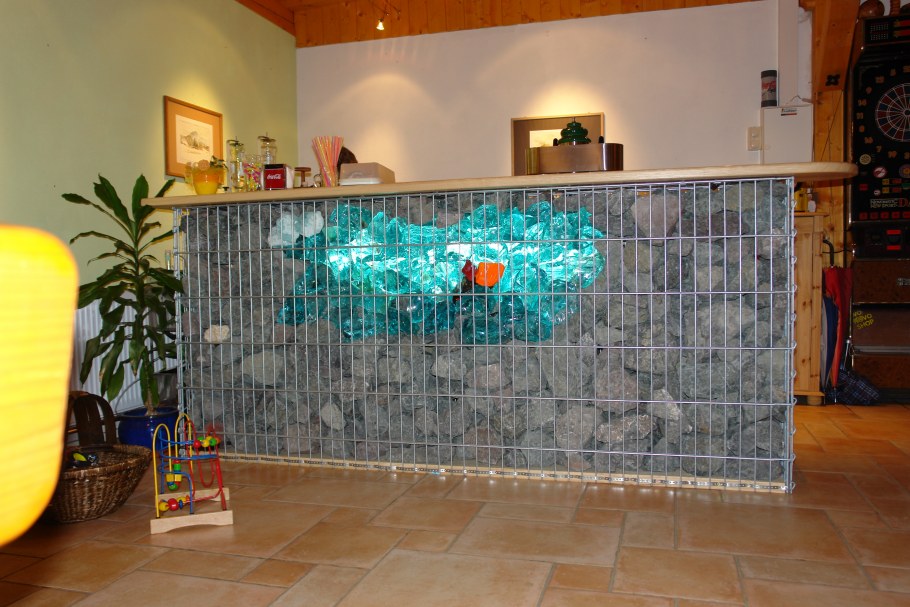 Габионы из стекла