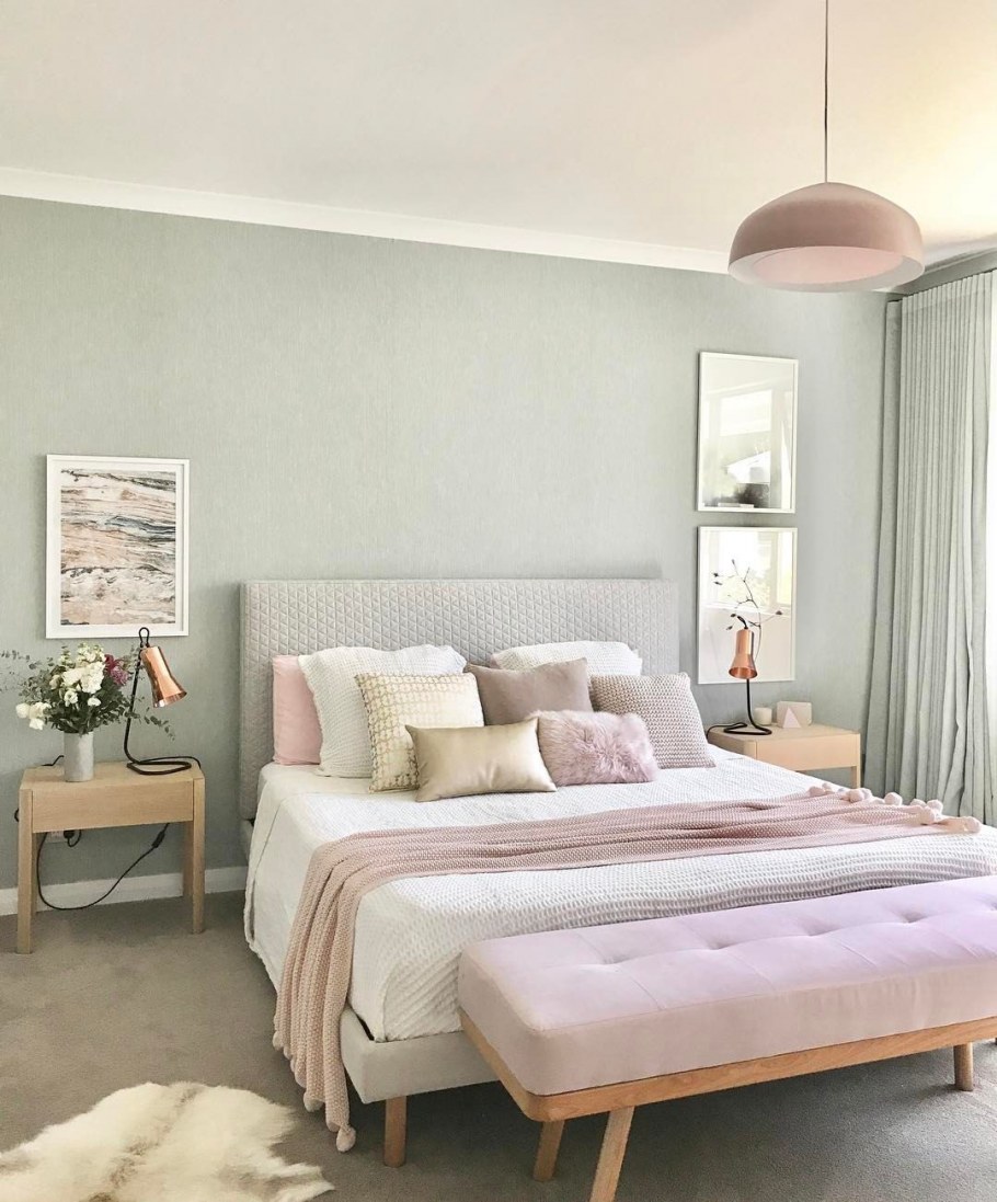 Пастельные цвета стен