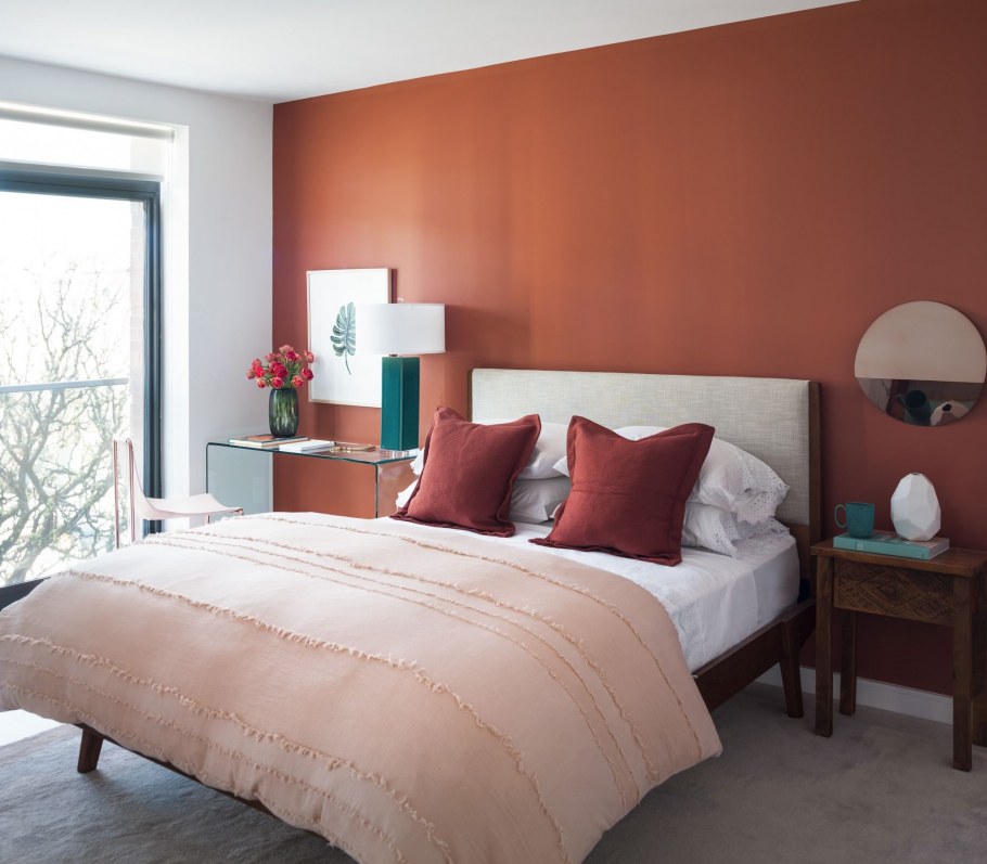 Цвет стен в спальне