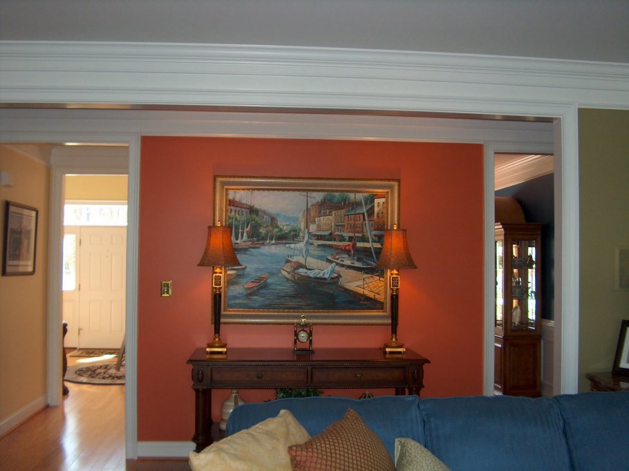 Цветовая палитра интерьер терракота