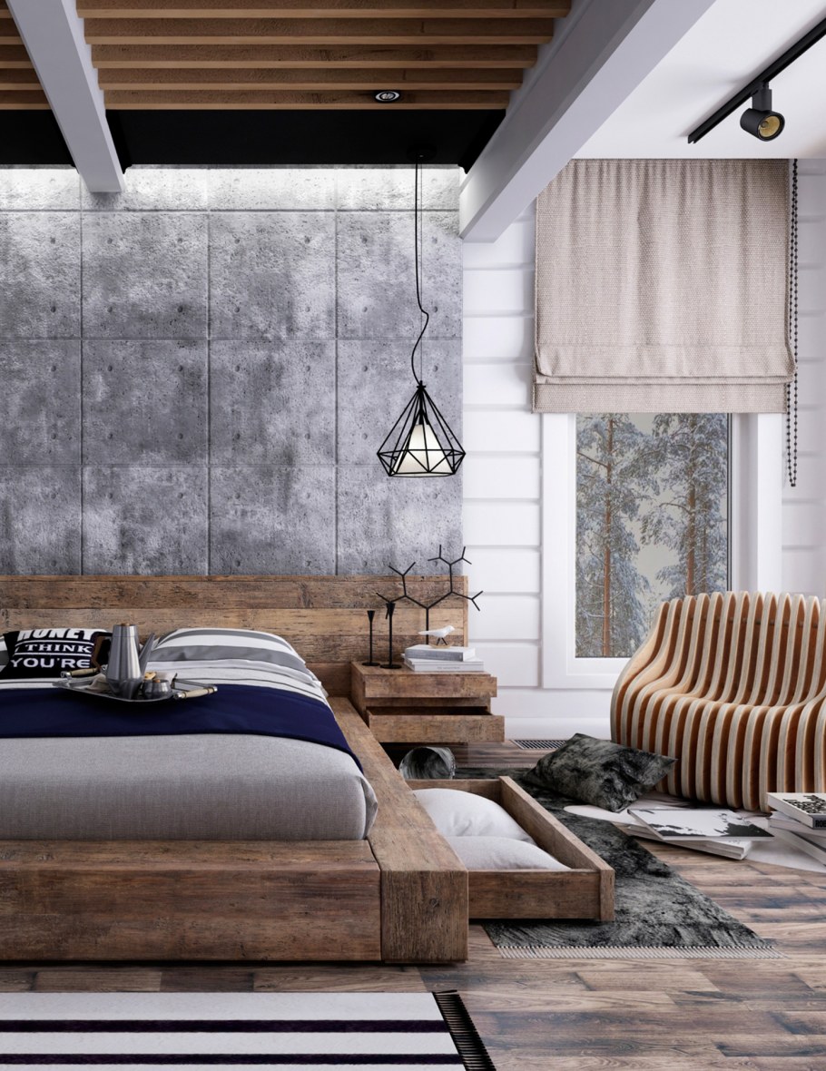 Бетонный потолок