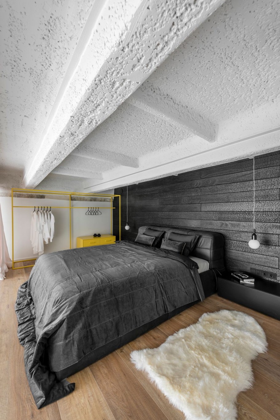 Спальня в Индустриальном стиле