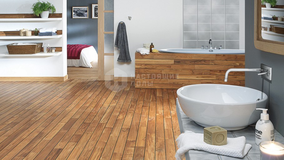 Паркет для душевых и ванных Panaget тик Улис