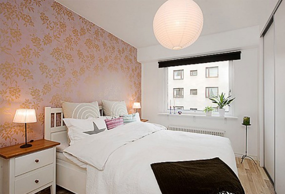 Маленькая голубая спальня