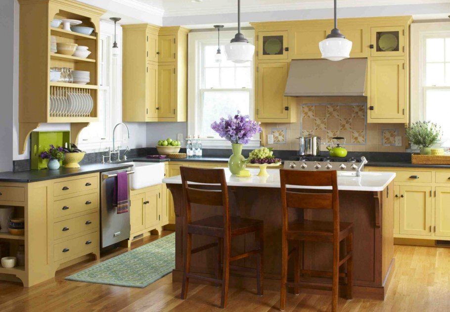 Кухни салатовые