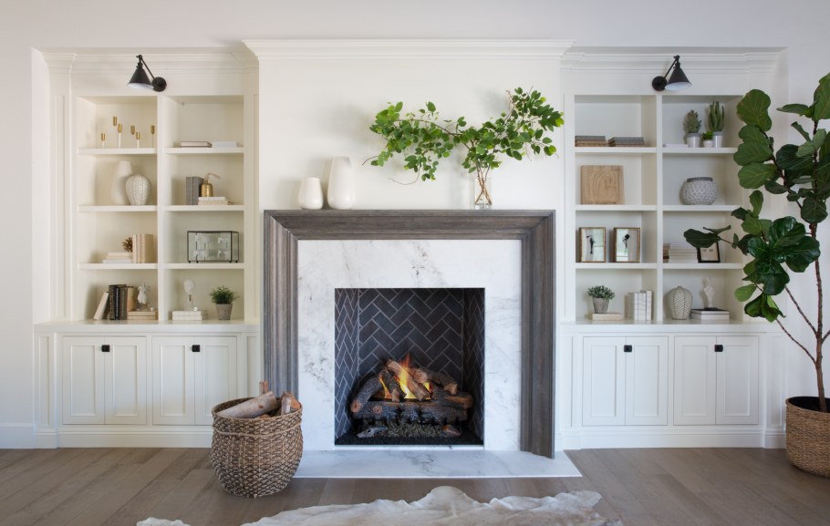 Камин в квартире