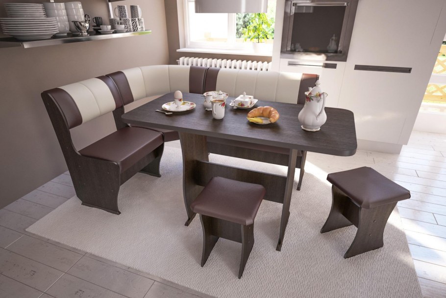 Кухонный уголок Барселона дуб сонома